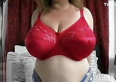 Big boobs bra fitting