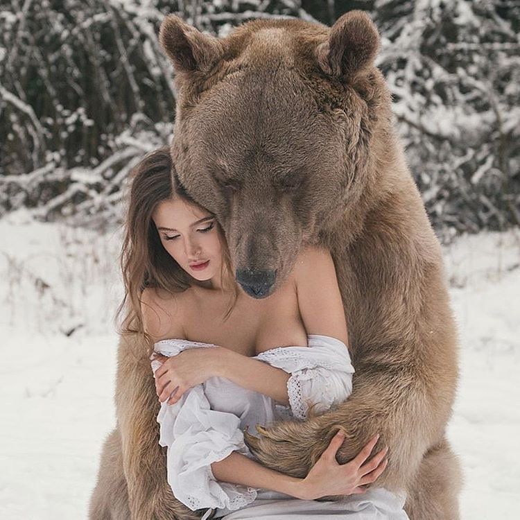 Snow outdoor sex. Naked Nastya Rybka with Alex Lesley fuck doggy public.