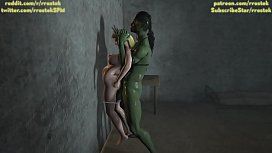 Girl getting pounded orc pixel