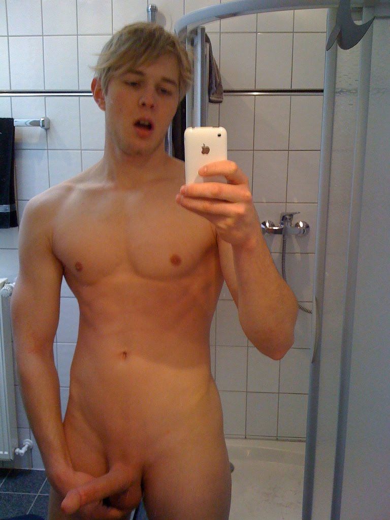 best of Naked muscle blond guy