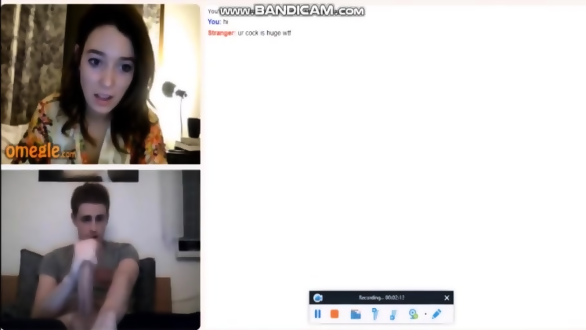 First D. recommendet sucking dick omegle