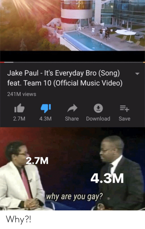Jake paul everyday bro song