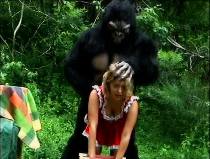 Bitsy B. reccomend nude girl and gorilla