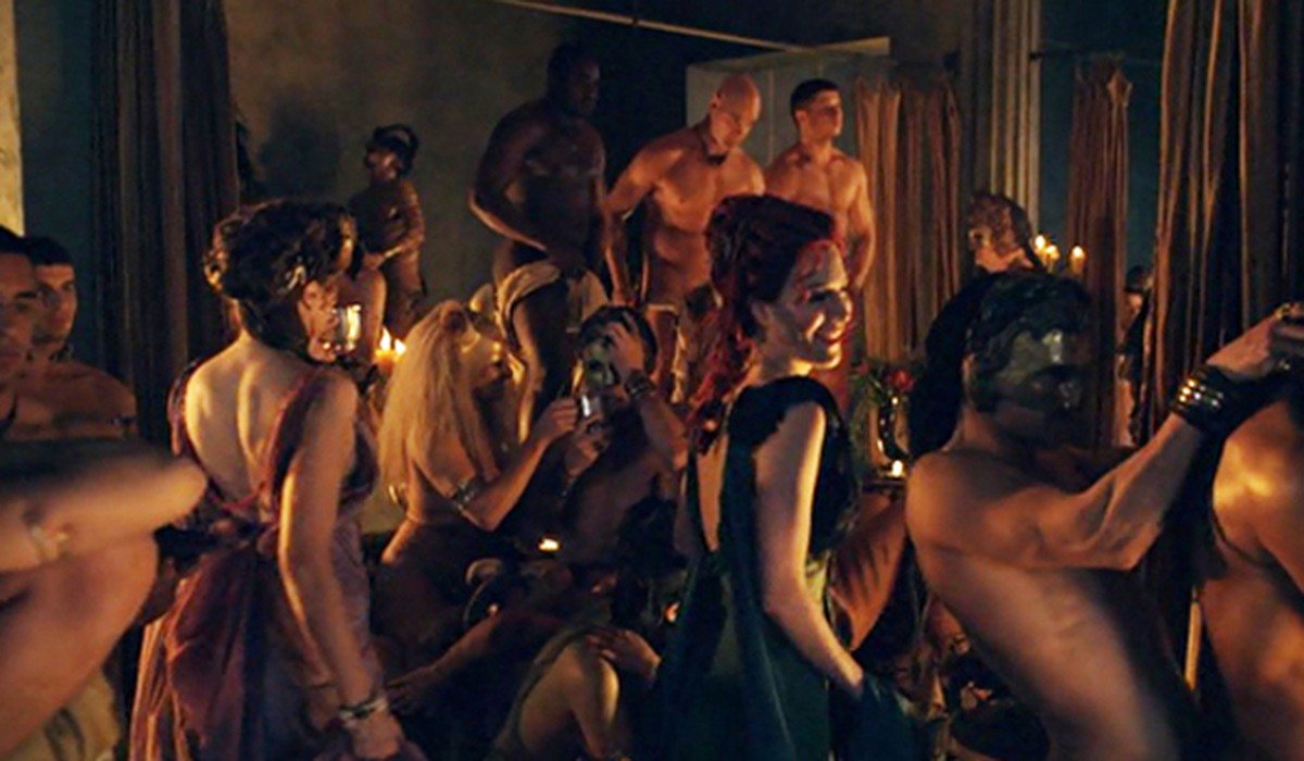 Full Frontal Naughty Sex Scenes From Spartacus Series Compilation.