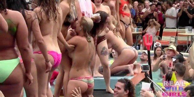 Trouble pool party