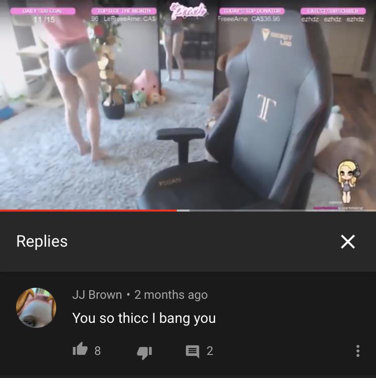 Hot B. reccomend twitch thicc