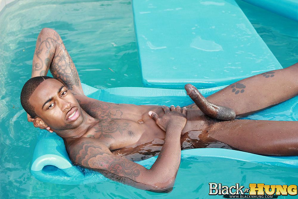 best of Men pool in black sex swimming in