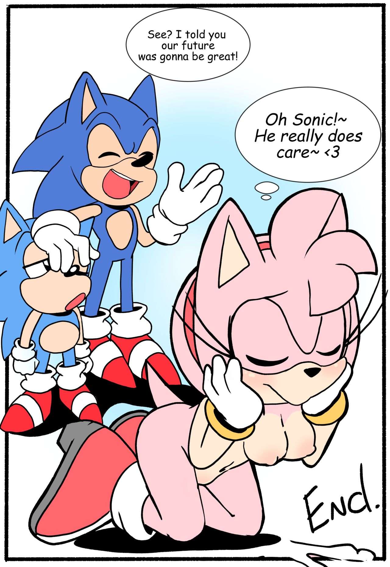 Sonic amy nackt