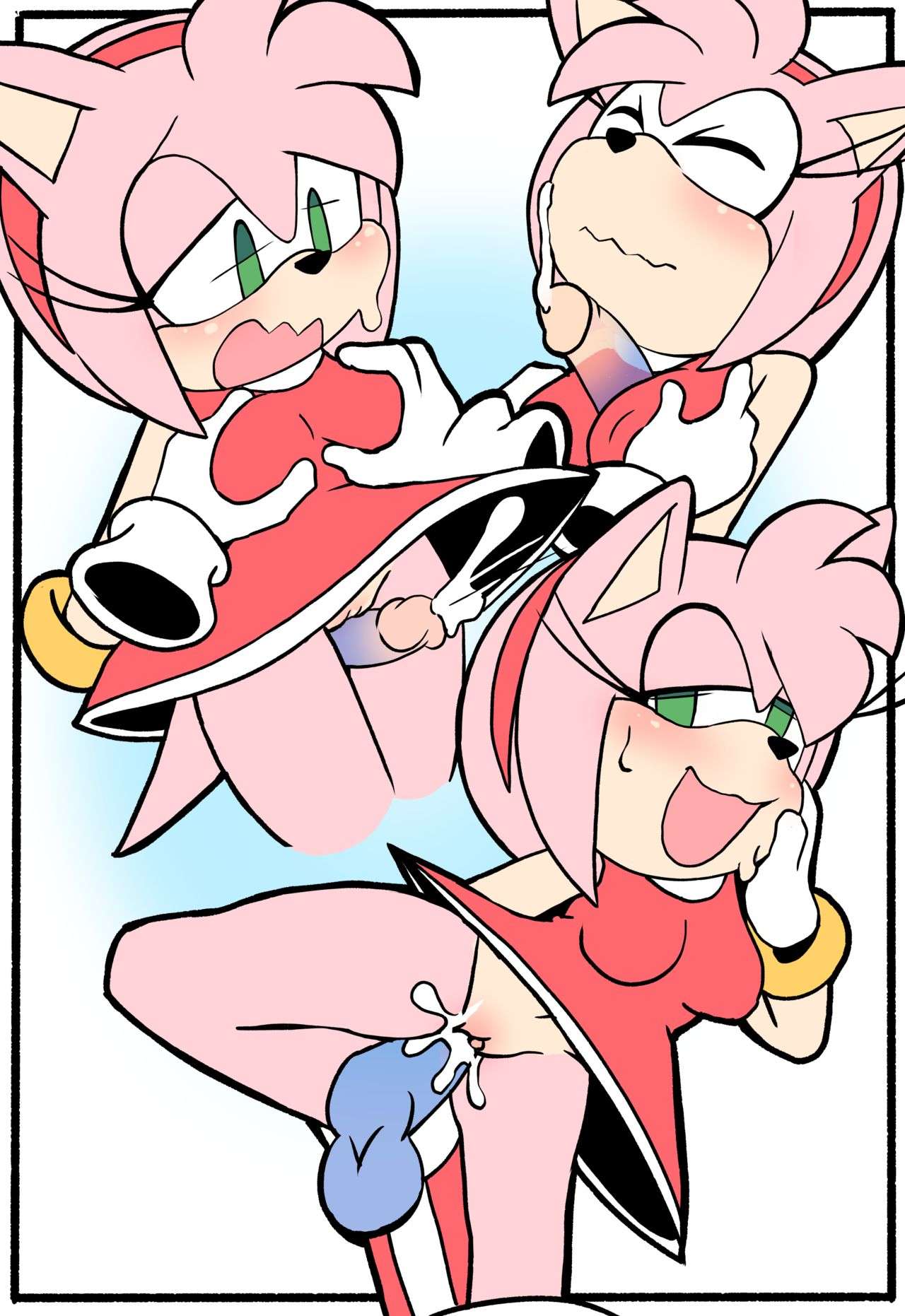 Nackt sonic amy Sonic And