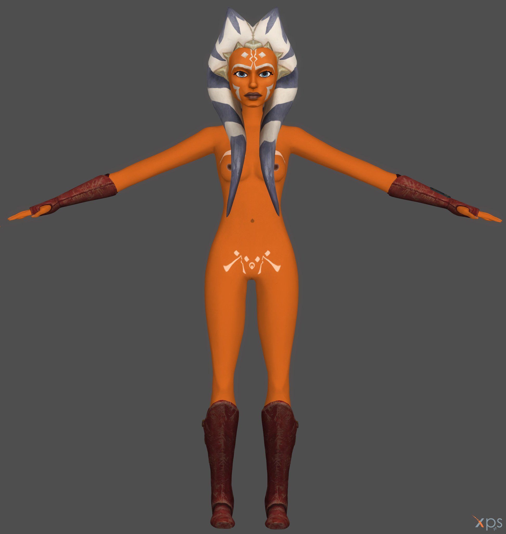 Brownie recomended naked Ahsoka figure tano action