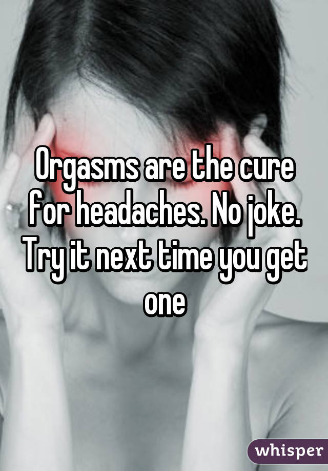 Nemesis reccomend Jokes cure for headache