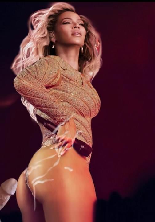 Beyonce jerk it off