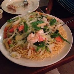 Commander reccomend Asian style noodle soup