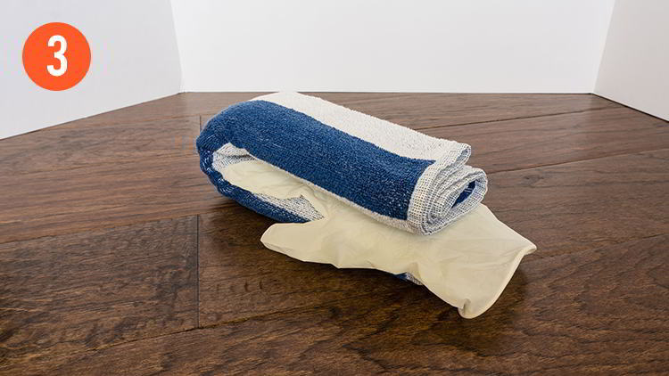 Han S. recommendet masturbation Rubber glove towel
