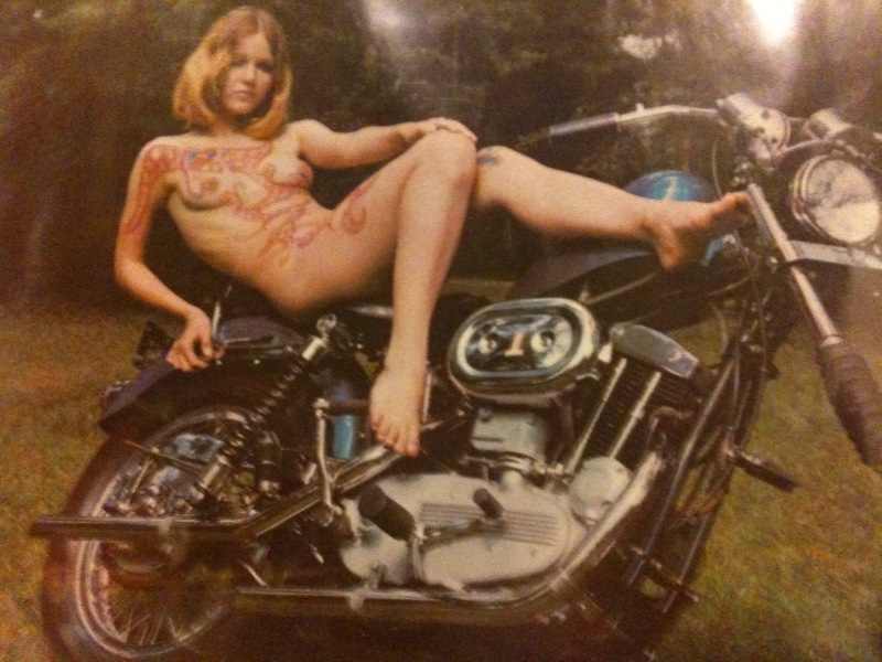 Sexy women on motorcycles