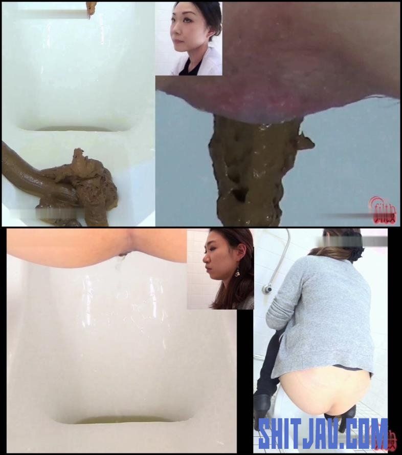 Poop porn girl toilet