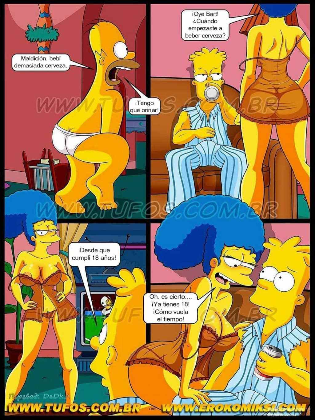 Marge simpson bart xxx