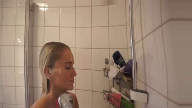 Tattoo GIRL GETTING FUCKED IN the shower, POV BJ - RedFox/Red Fox.