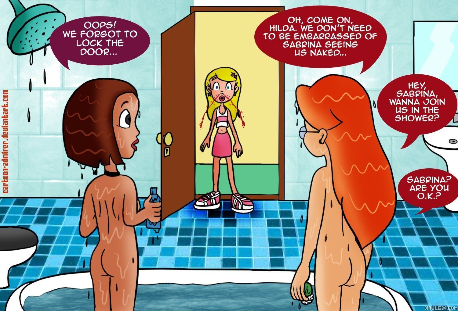 Hurricane recomended animated naked Sabrina series