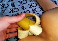 best of Dildo Banana fetish fruit sex