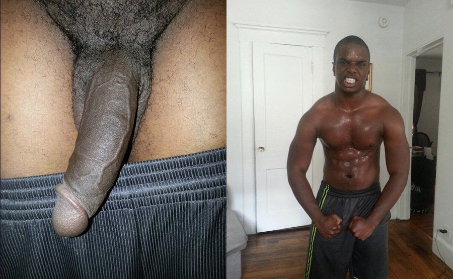 Man with black dick picture