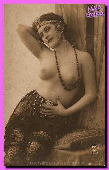 Old erotic postcards