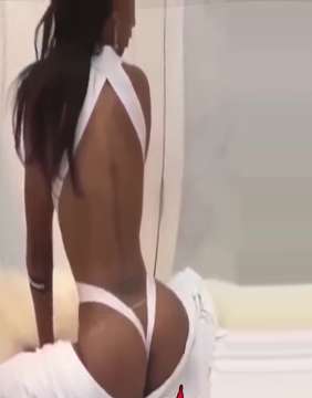 Russian female on thong