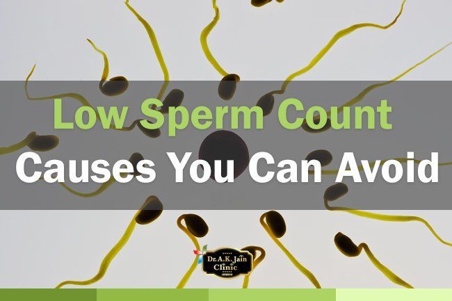 Treatment for a low sperm count