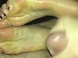 best of Feet rubbing dick