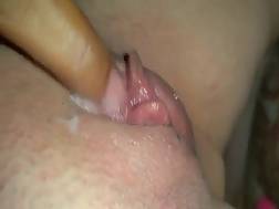 Shaved pussy creampie
